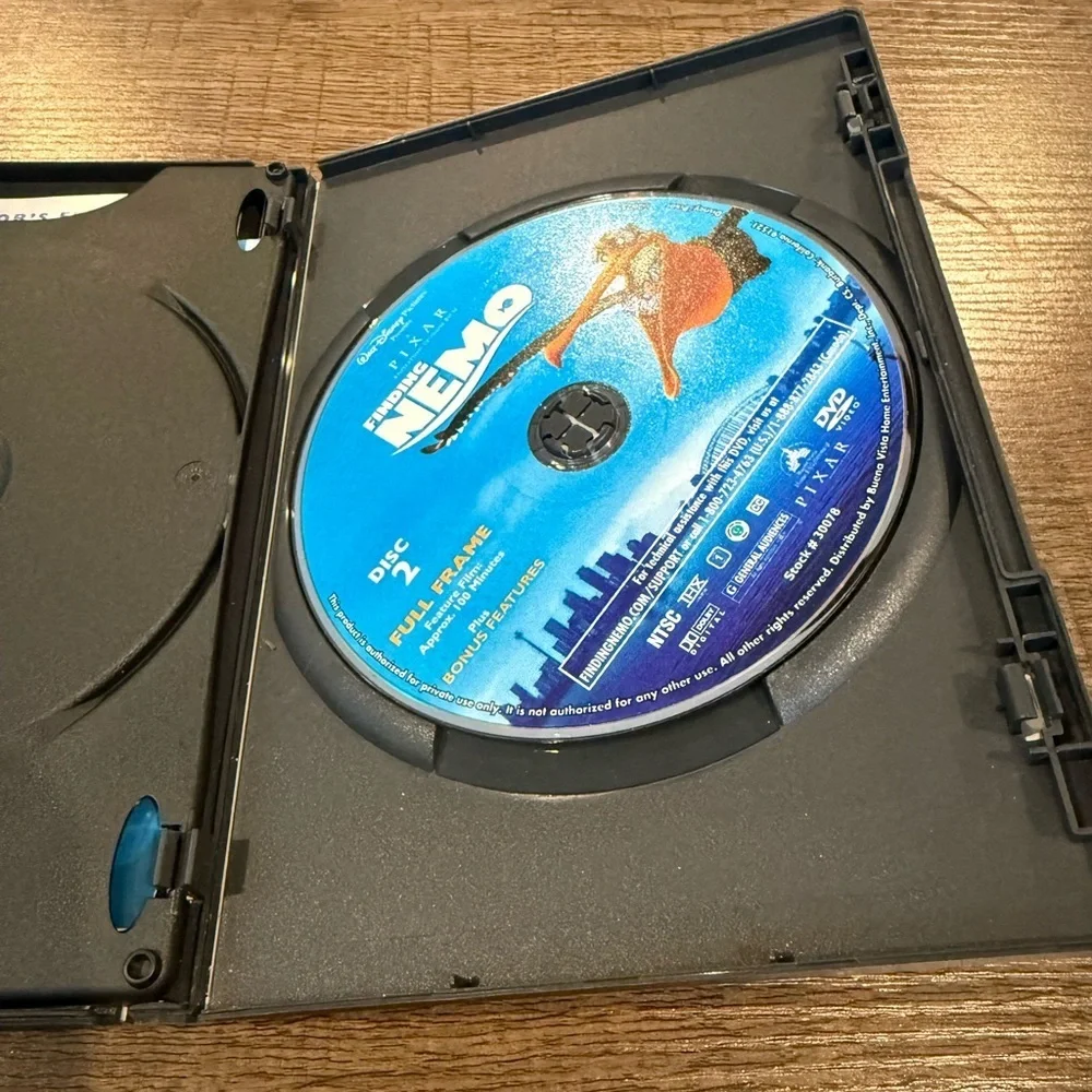 Finding Nemo (DVD, 2003, 2-Disc Set) - Picture 4 of 4
